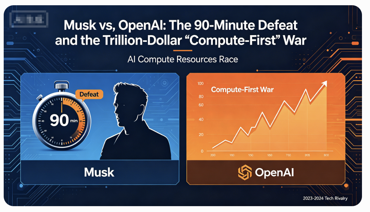 Musk vs. OpenAI: The 90-Minute Defeat and the Trillion-Dollar 
