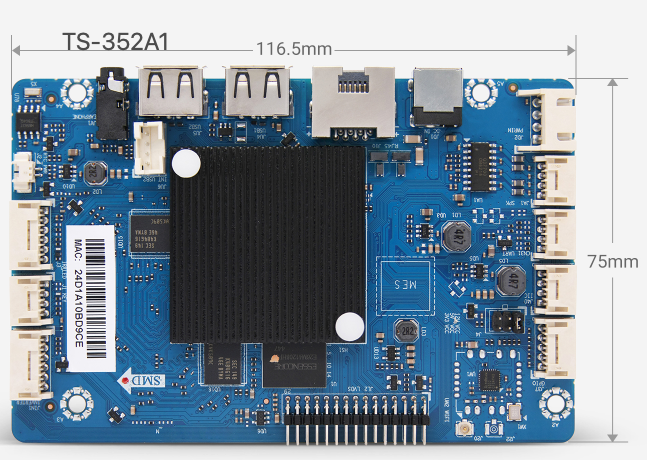 HiSilicon Hi3751V352 Android LCD Controller Board: Specifications and Interfaces