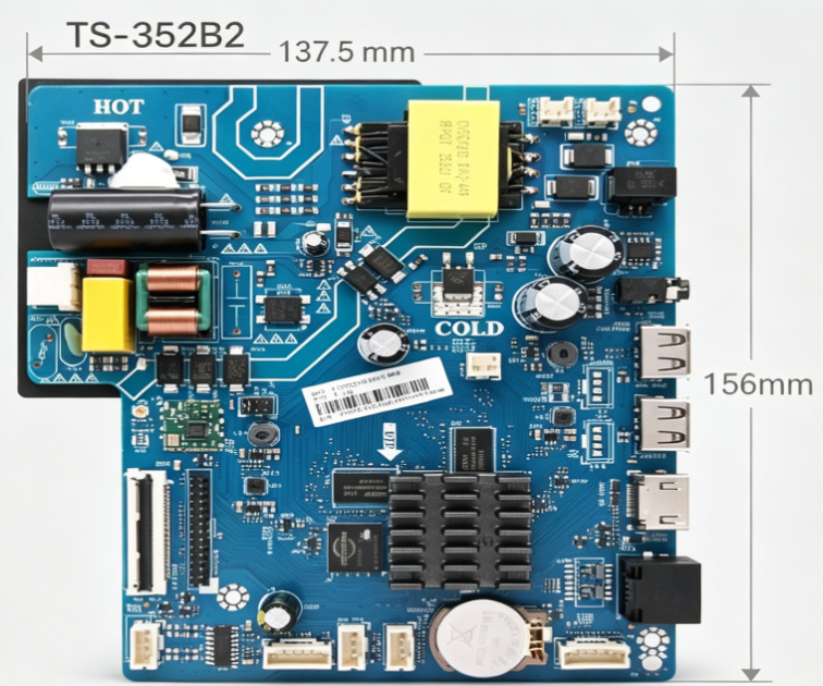 HiSilicon Hi3751V352 Android LCD Controller Board with HDMI Input – Specifications and Interfaces