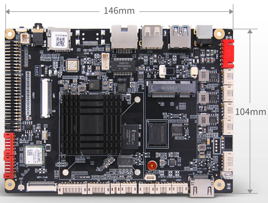TIoT-527EH Allwinner A527 Octa-Core AIoT Controller Board with Android 13 and OpenHarmony