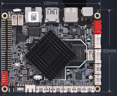 TIoT-3566X RK3566 Industrial AIoT Controller Board with 1 TOPS NPU