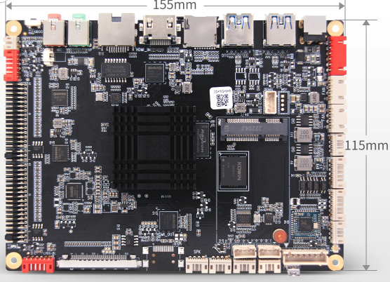 TIoT-3568HV RK3568 Dual-Screen 4K AIoT Controller Board with 1 TOPS NPU