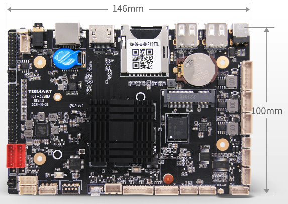 ToT-3288A RK3288 4K Dual-Screen Android Smart Terminal Controller Board