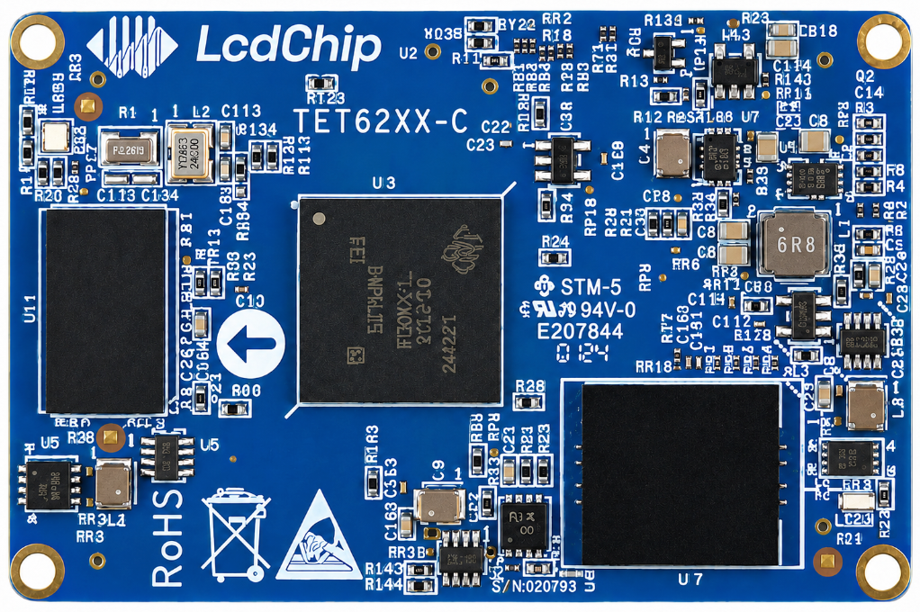 TET62xx-C TI AM62x Industrial Core Board with Single-Core, Dual-Core and Quad-Core Options