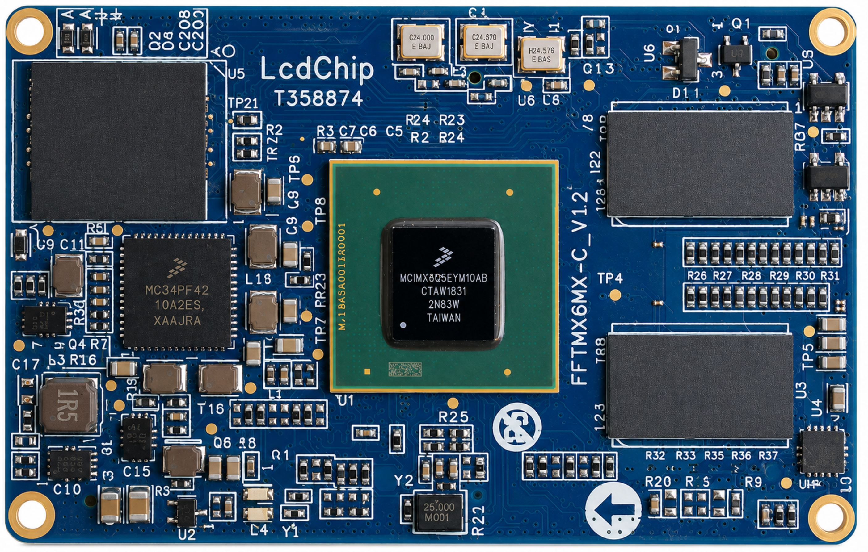 Lcdchip TETMX8MQ-C NXP i.MX8MQ core board