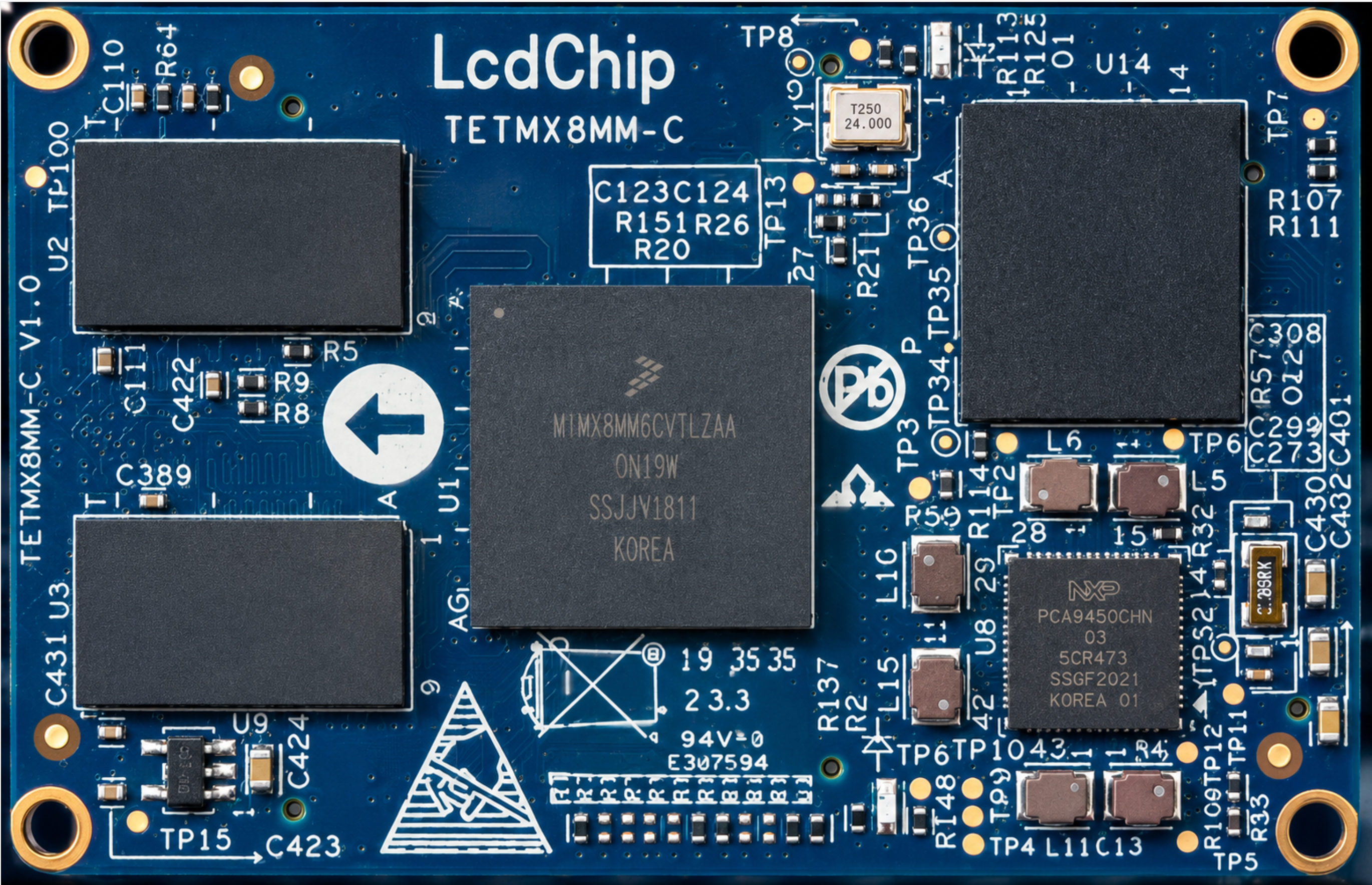 TETMX8MM-C NXP i.MX8M Mini Industrial Core Board with Linux, Android and MIPI Display