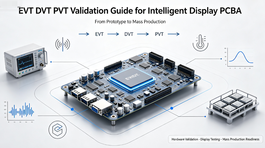 Production Test Fixture Design Guide for Intelligent Display PCBA: LCD, Touch, Camera, I/O and Firmware