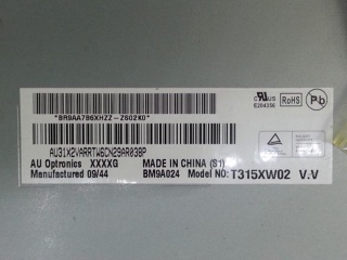 T315XW02 VV