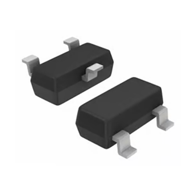 Three-lead SOT-23 package illustration for MCP1703T-1802E/CB
